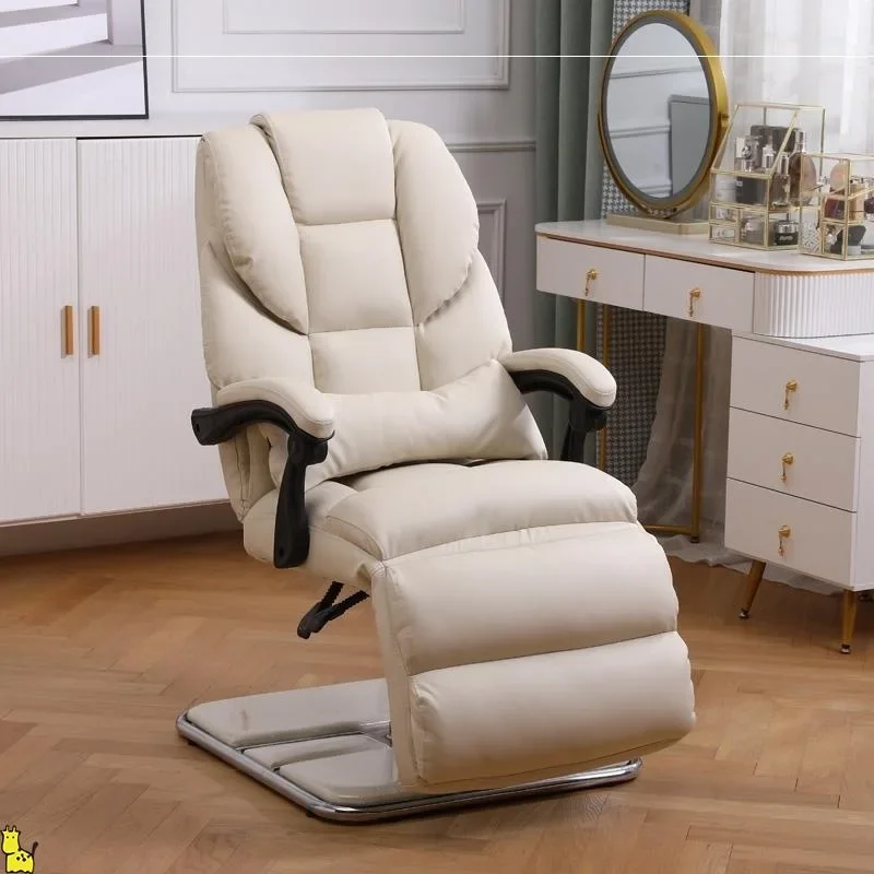 Beauty chair can lie down and lift facial mask embroidery skin care flat recliner multi-purpose beauty shop makeup chair