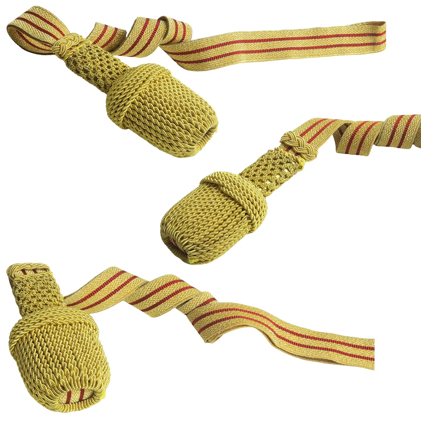 German-Style Copper Wire Handmade Tassel for Sword & Knife, Film Prop Collection
