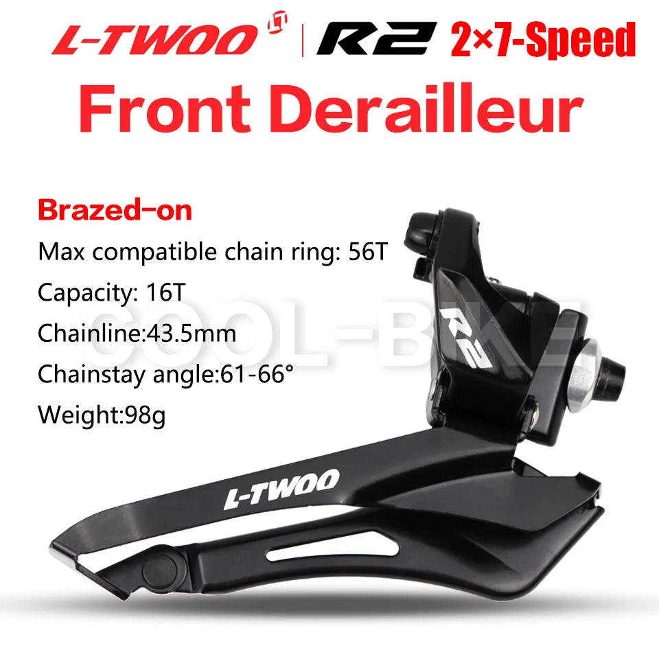 LTWOO R2 2x7 Speed, 14s Road Groupset, Shifter + Rear Derailleurs