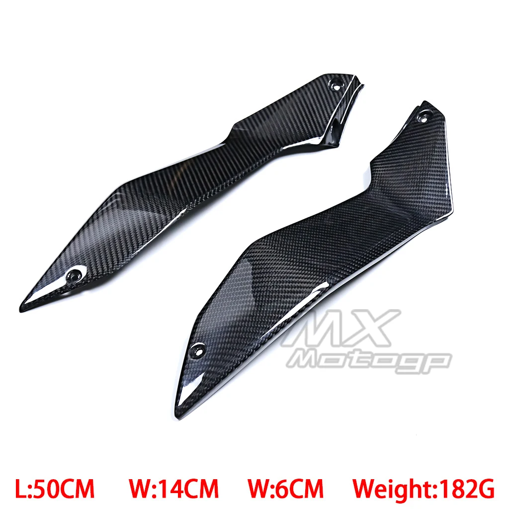 ZH2 For KAWASAKI Z H2 2020-2024 Real Carbon Fiber Tank Side Panels