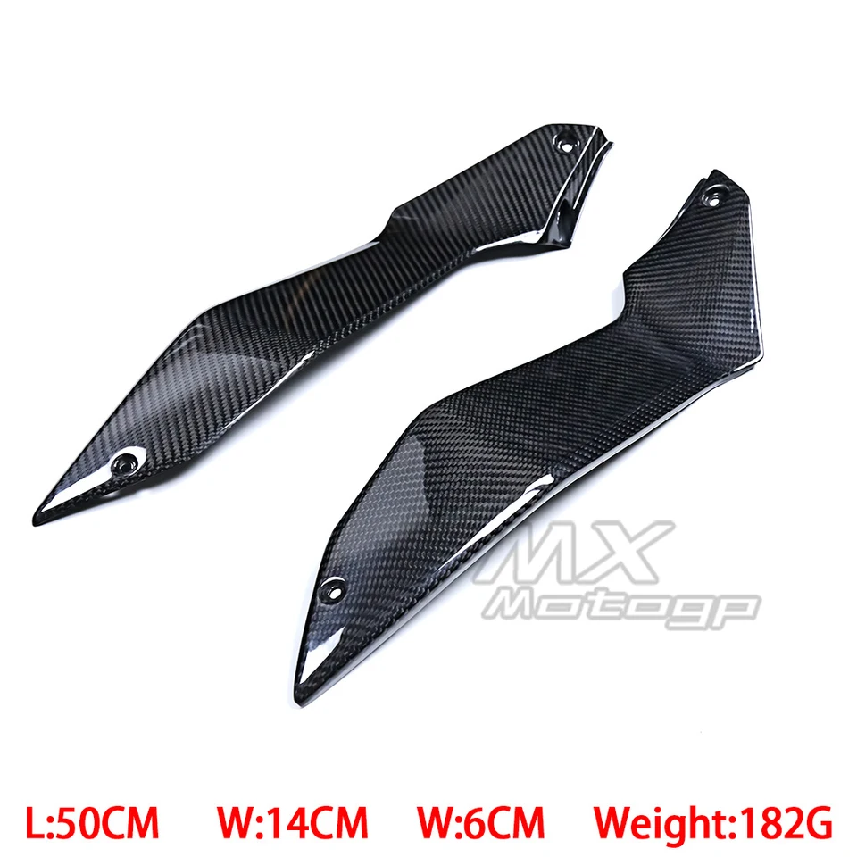 ZH2 For KAWASAKI Z H2 2020-2024 Real Carbon Fiber Tank Side Panels
