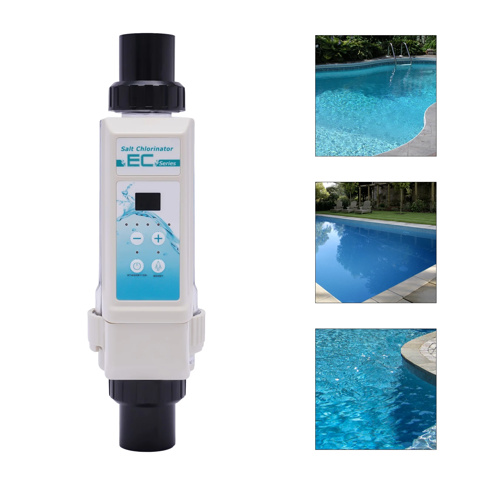 8g/h Chlorinator Salt Water System Pool Chlorine Generator Electrolytic Salt Disinfection Machine