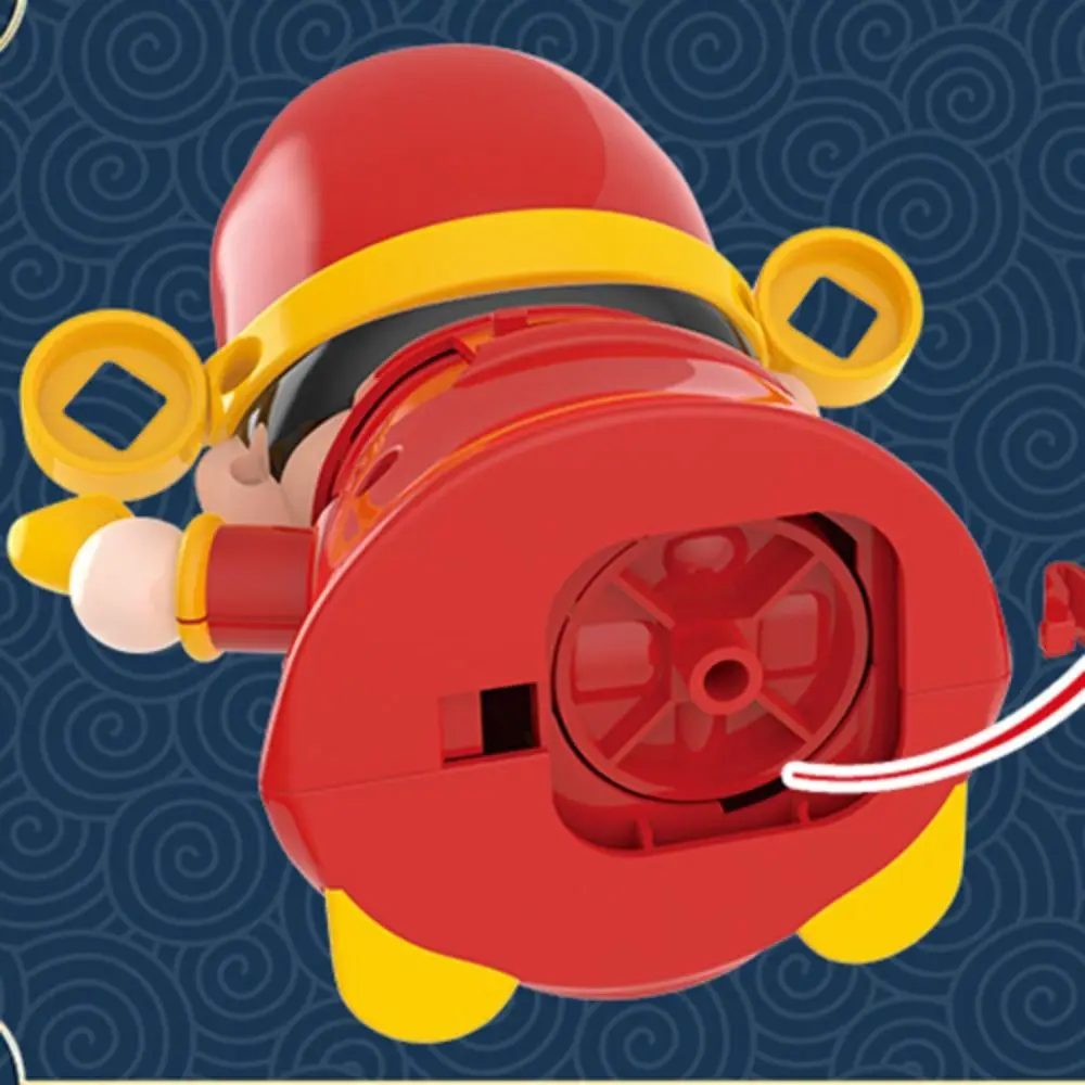 

Китайский стиль Бог богатства Изменение лица Пластмассы DIY Ремесла Сычуань Изменение лица Благословие удачи Изменение лица