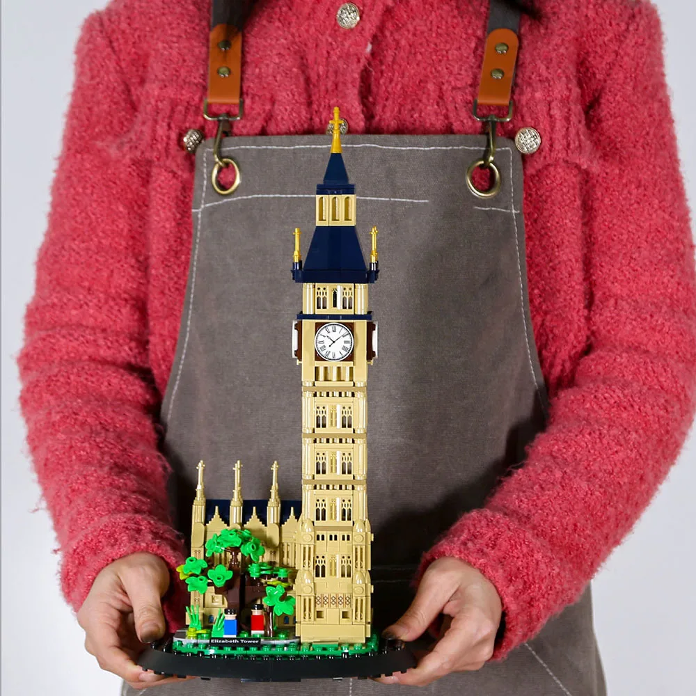 

Креативный конструктор «Всемирно известная архитектура: Англия, Лондон, Элизабеттская башня с часами, модель Биг Бен» — развивающие игрушки из кирпичиков