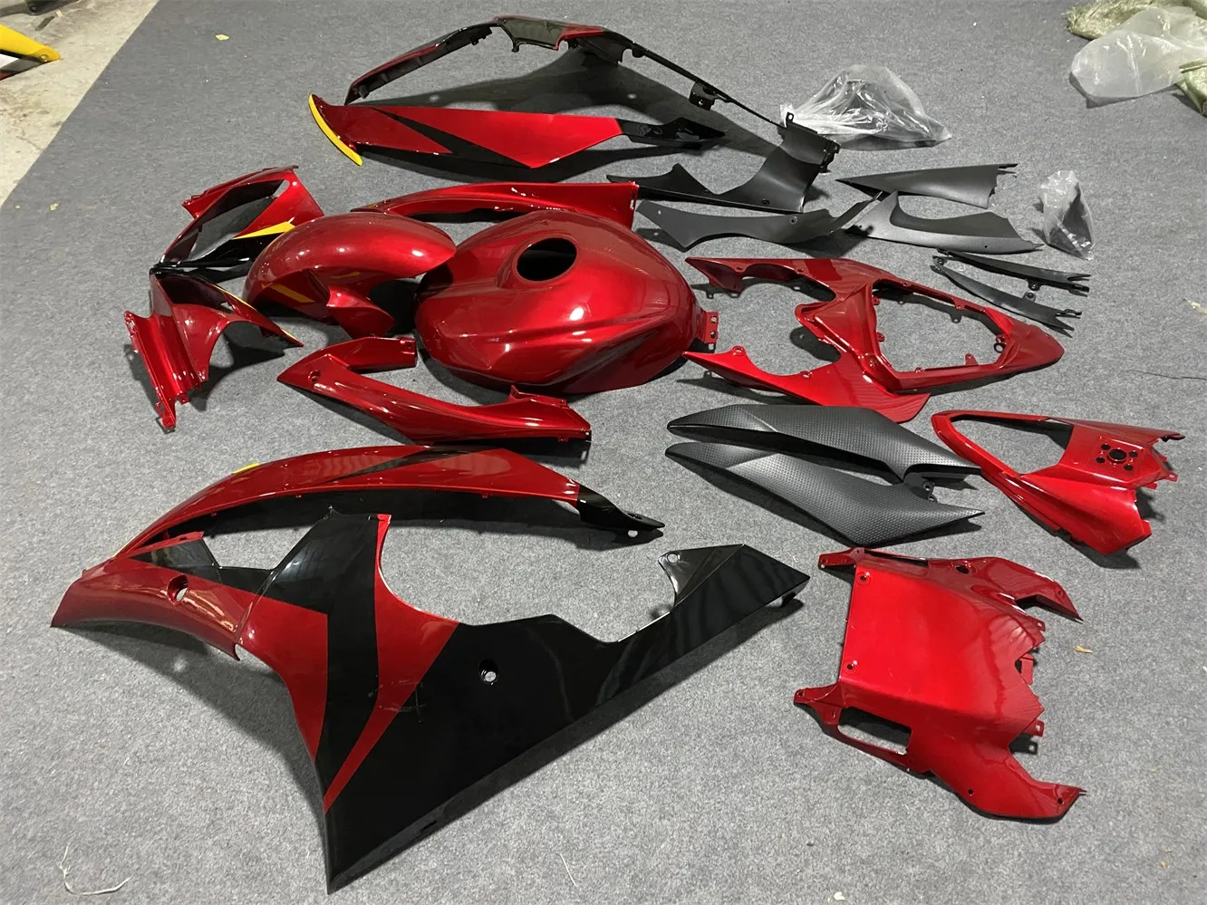 New ABS Fairings Kit Fit For YAMAHA YZF- R6 2008 2009 2010 2011 2012 2013 2014 2015 2016 Bodywork Set + Tank Cover