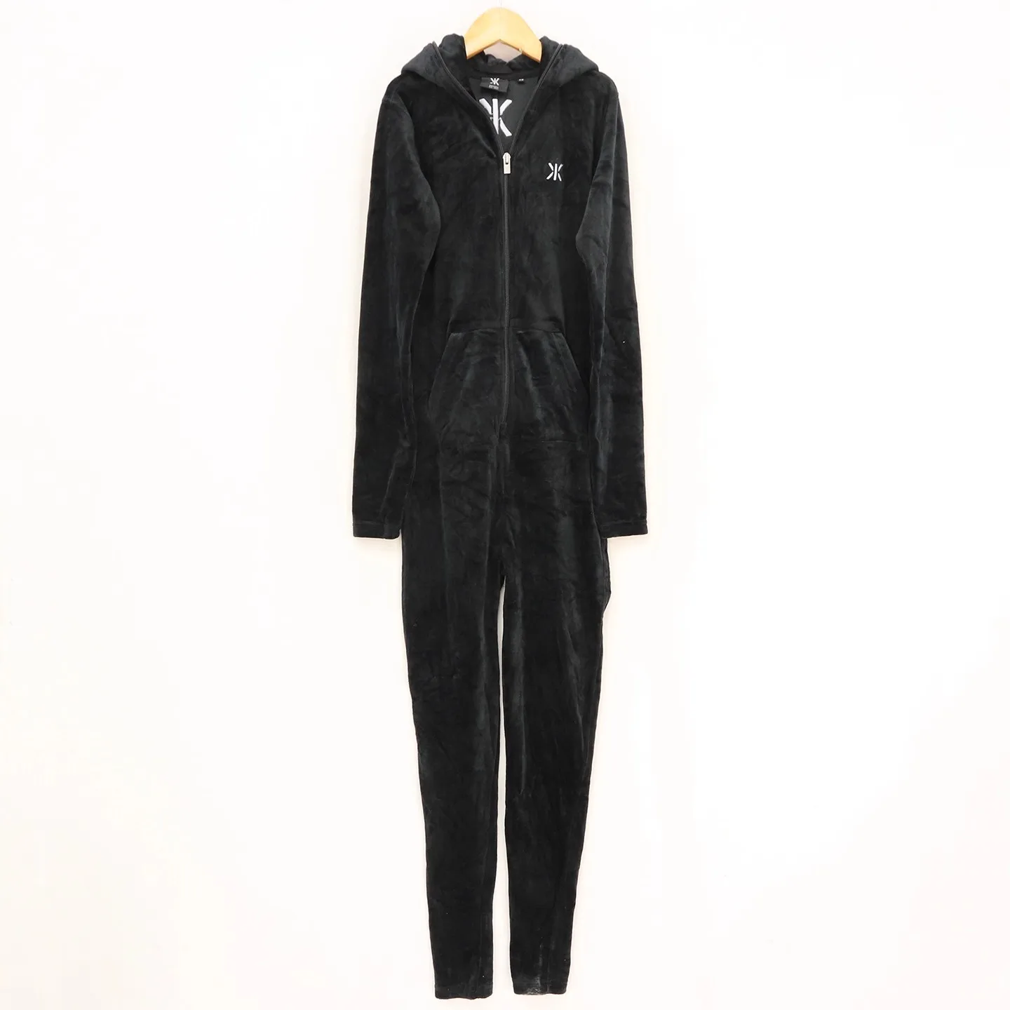 Gold Velvet Onesie Couple Parent-Child Fly Outfit ex Multi-Color High Waist Straight Leg Pants Polyester Fiber