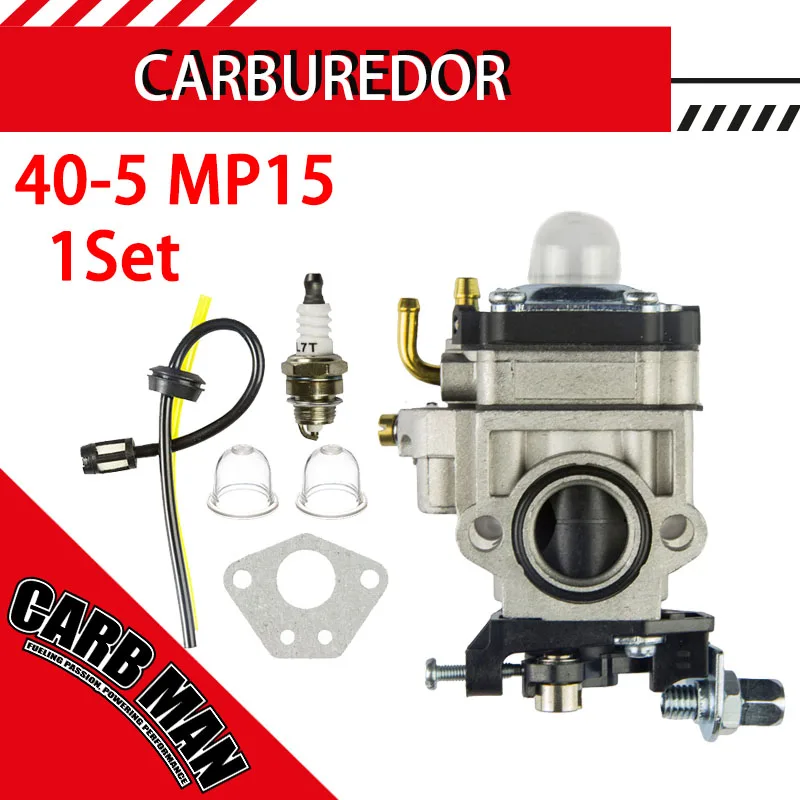 Gas oline Engine 44-5 2-Stroke Carburetor 40-5 CG430 BC520 BC430 CG520 43cc 49cc 50cc 52cc For Walbro Brush Cutter Grass Trimmer