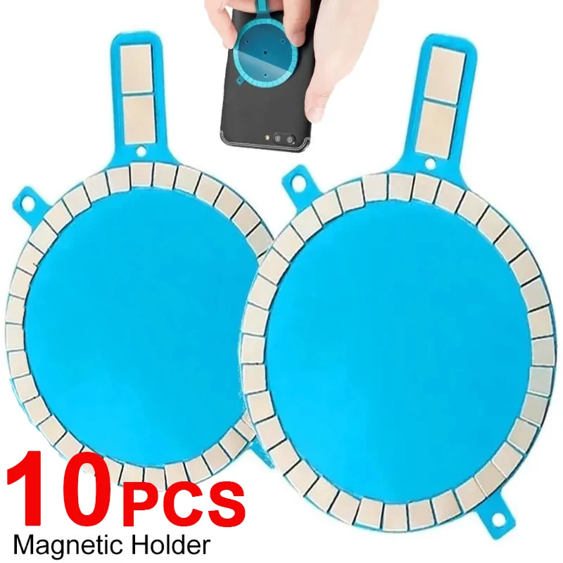 עבור Magsafe מטען אלחוטי גיליון ברזל מדבקה חזקה מגנטית לוח מתכת טבעת מחזיק טלפון לרכב עבור IPhone 15 14 13 Pro Max