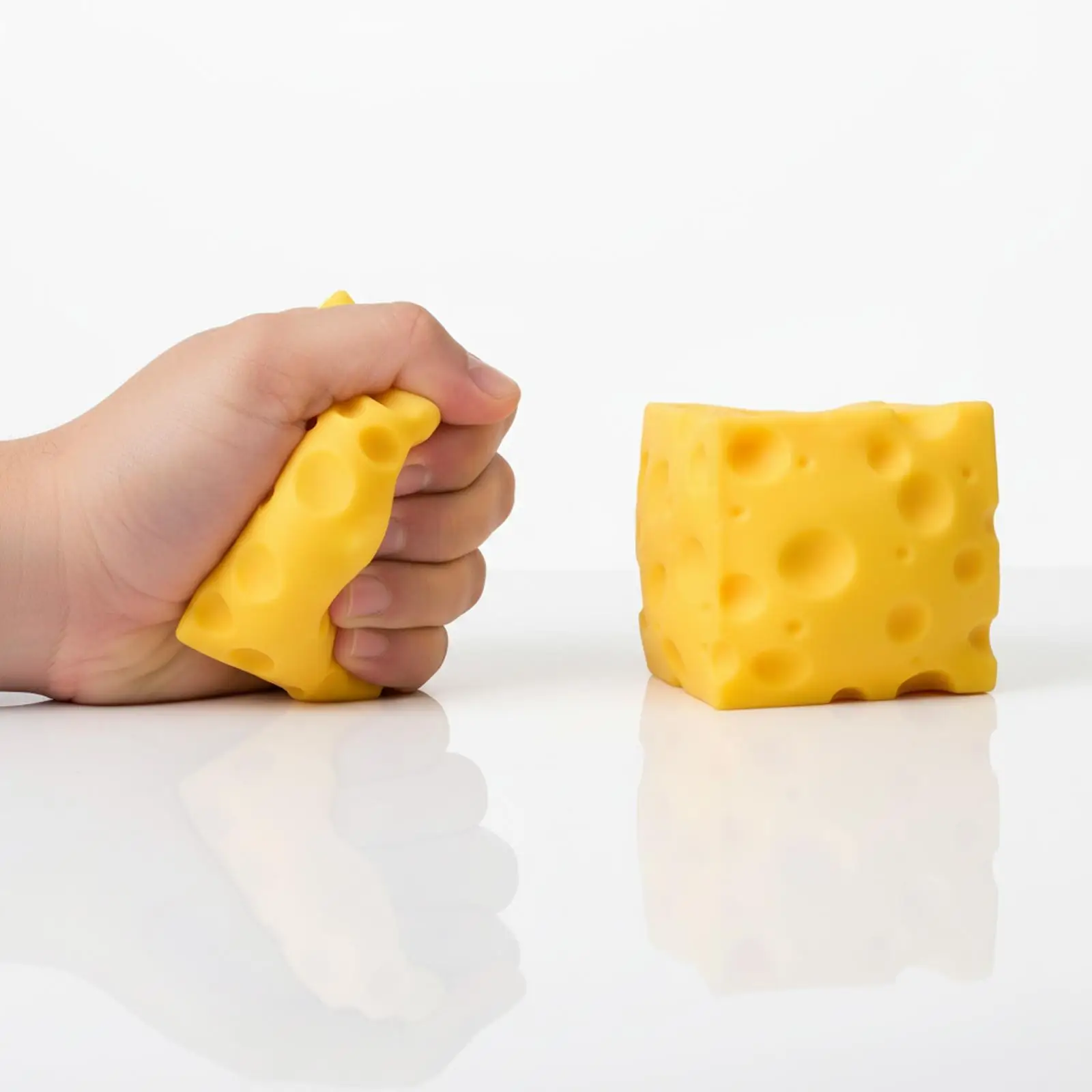 

Игрушка-антистресс в виде куска сыра, мягкая игрушка-сквиш, сенсорная игрушка для снятия стресса для детей, офиса, дома, взрослых, на день рождения