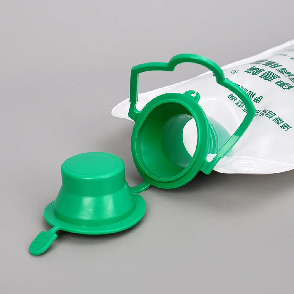 1-10 pces médica casa enema sacos de descarga intestinal spa enema saco com 10 pces tubo desintoxicação intestinal dispositivo de hidroterapia do cólon