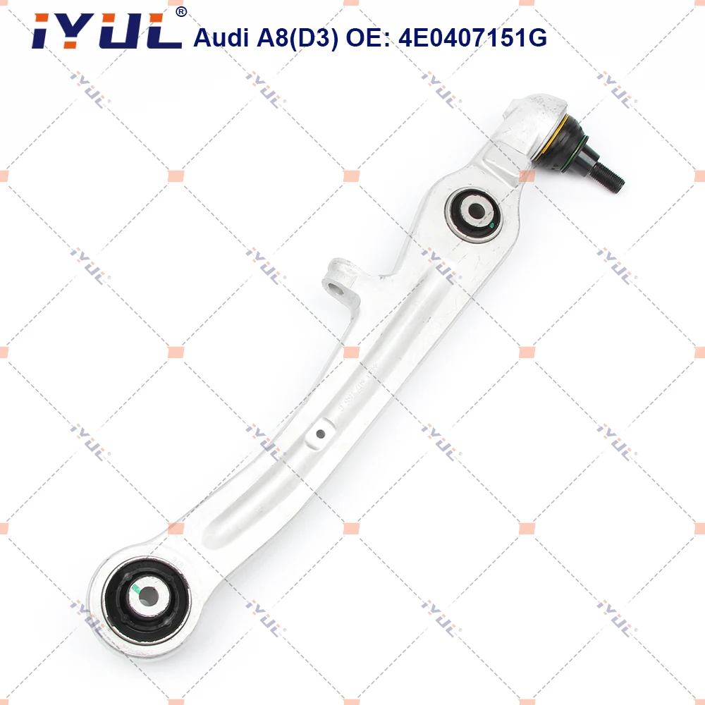 Front Lower Suspension Control Arm Straight For Audi A8 D3 2002-2010 3.0 4WD 4E0407151G,4E0407151L