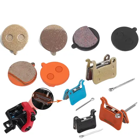 For Segway Ninebot ZT3 / ZT3 Pro E-Scooter Repair Parts Front Rear Whell Disc Brake Semi Full Metal Pads Brake Pad