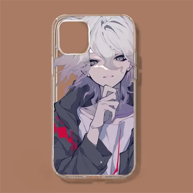 Danganronpa Phone Case For iPhone 11 12 Mini 13 14 Pro XS Max X 8 7 6s Plus 5 SE XR Transparent Shell