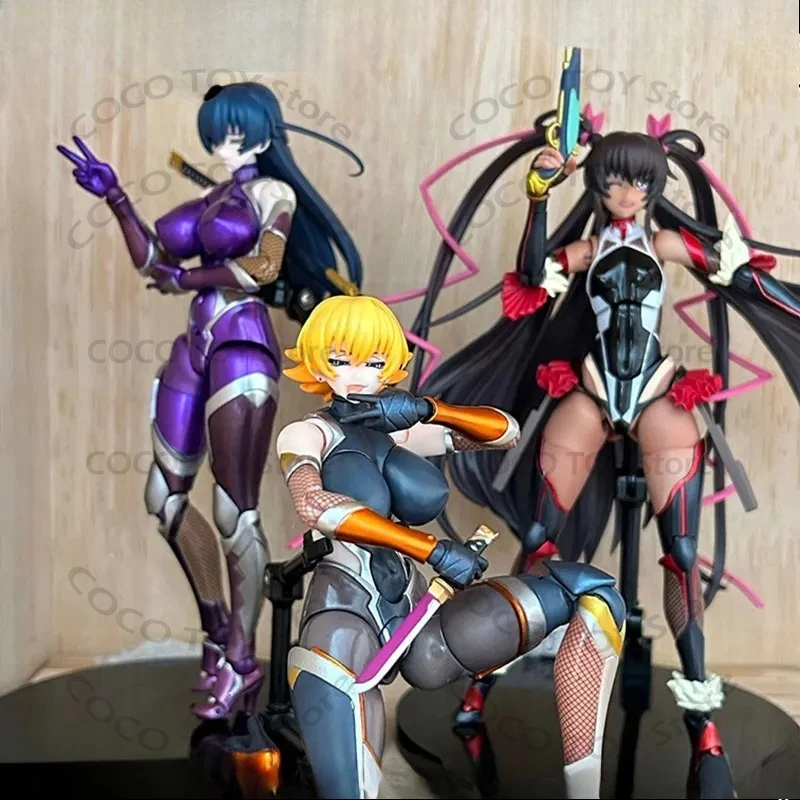 Taimanin Asagi 3 figura de acción 18cm Mizuki Yukikaze Igawa Sakura Asagi estatuilla coleccionable Pvc modelo muñeca juguete regalos personalizados