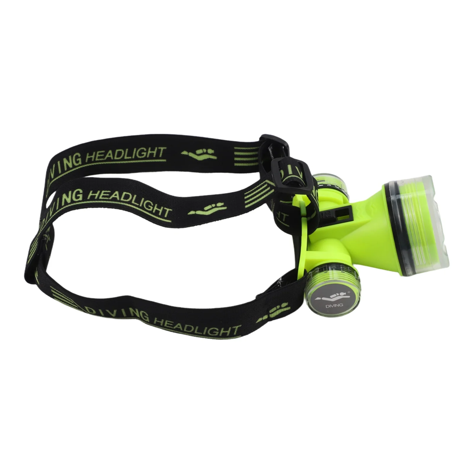 Wide-Angle Irradiation Diving Headlamp Compact Design Detachable Headlamp Night Cycling Compatible For Camping