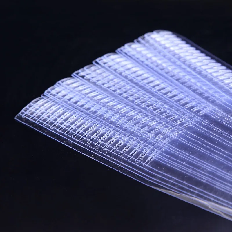 50 шт., полоска с воротником из ПВХ, высокая прочность, пуговицы, высококачественные аксессуары для упаковки рубашек