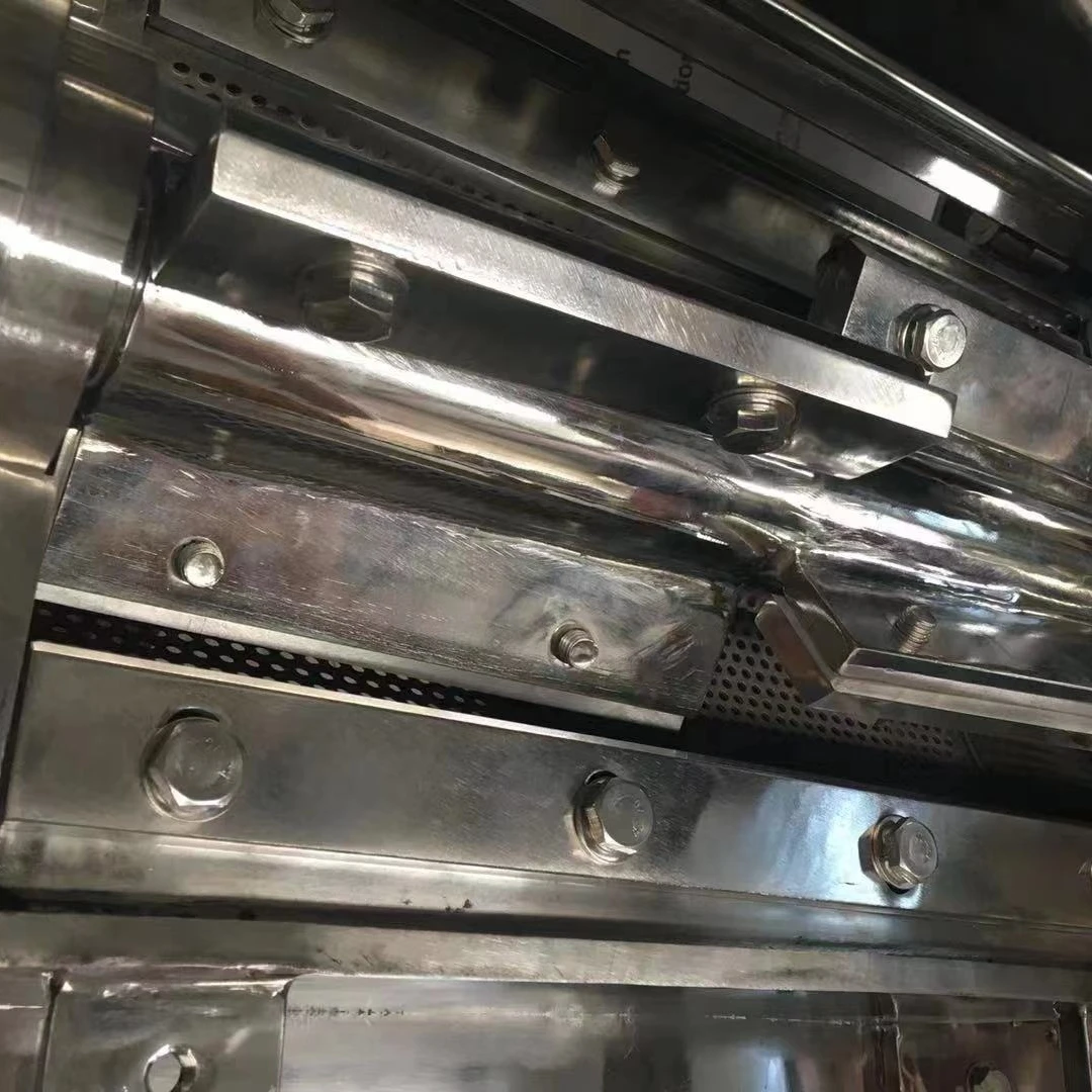 Mesin Penghancur Daun Teh Biskuit dari Baja Tahan Karat Mesin Pemotong Daun Teh Penghancur Kasar Herbal Hibiscus