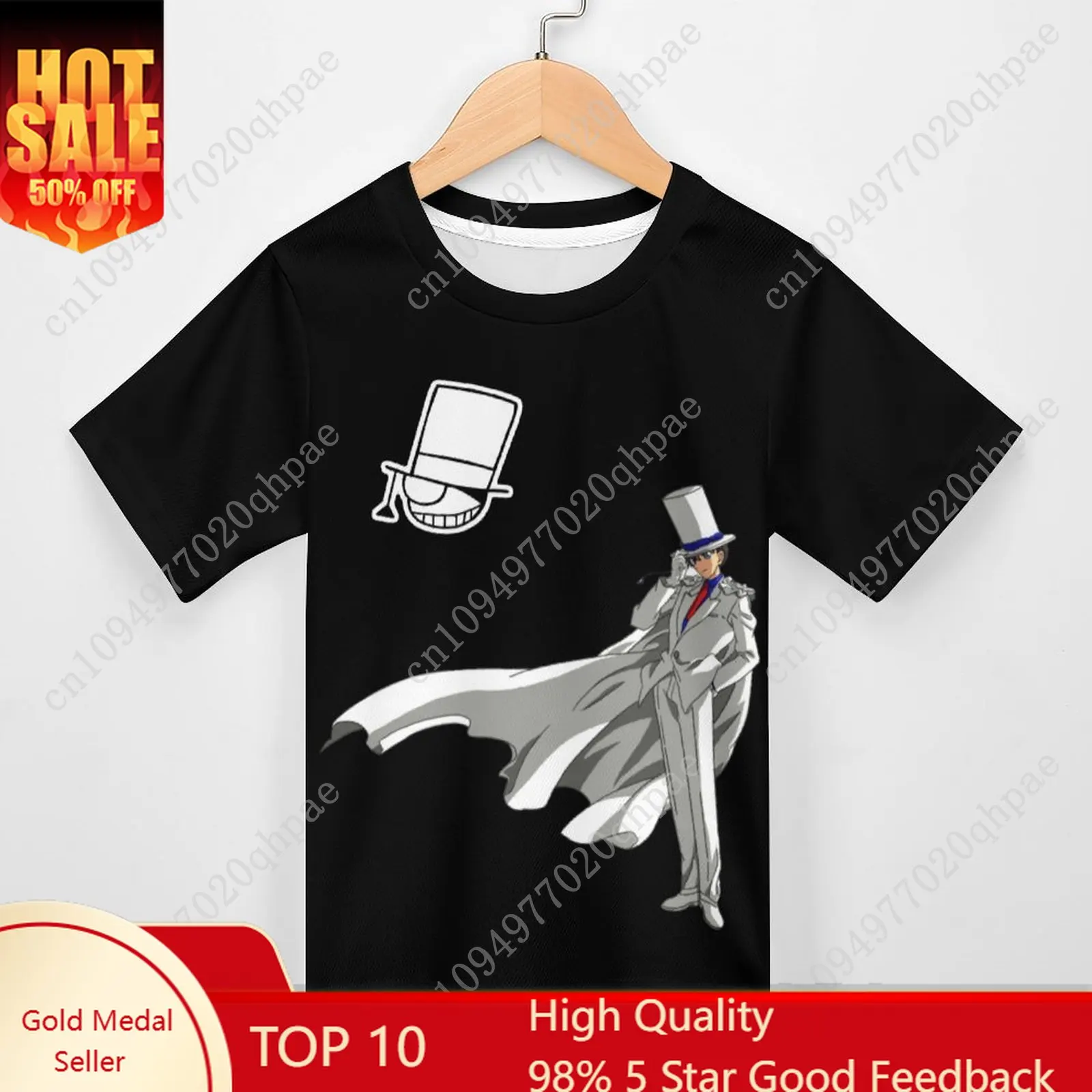 

Kid the Phantom Thief T Shirt Boys Girls Childs Cotton Short Sleeves Tlightweight Breathable Tshirt Custom Made Summer Tops