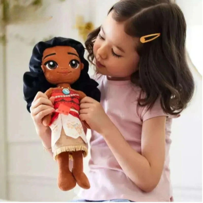 30-35cm Movie Moana Plush Toy Kawaii Moana Princess Stuffed Doll High Quailty Pet Cock Room Decor Kids Birthday Gift