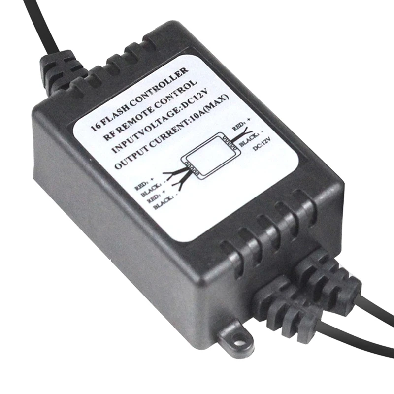 Super Sale For 12V Car Light Controller Wireless Strobe DRL Decoration 16-Mode