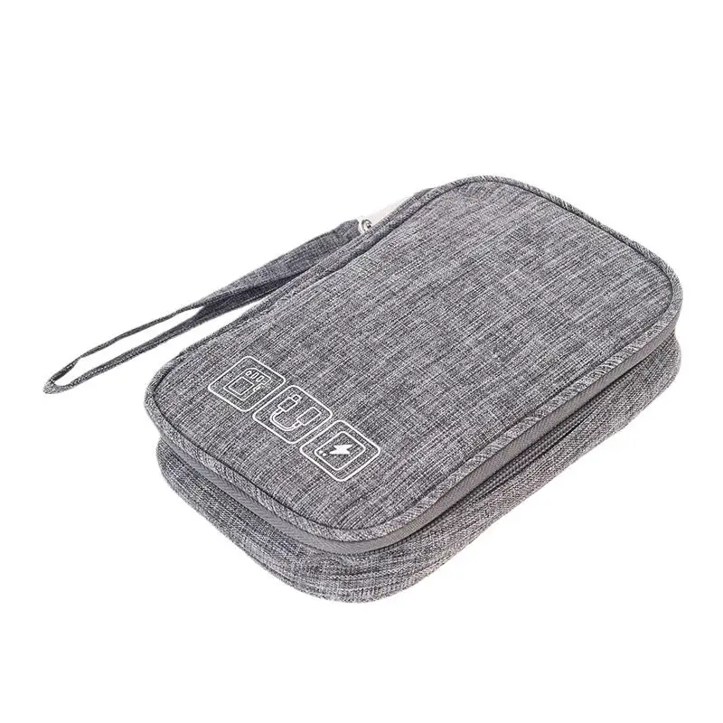 【C】Cable Storage Bag Electronic Organizer Digital Charger Wires USB Power Pouch Portable Travel Accessories Supplies view 6