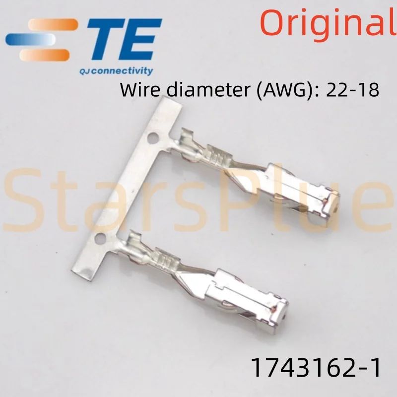 1743162-1 1743163-1 Conectores Automotrices MCP-E N-SLD REC(L) CONT TE de 2.8MM, 100% Nuevos y Originales