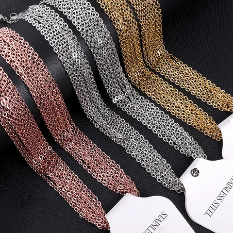 LUXUSTEEL Цепи из нержавеющей стали, 10 шт. - Долговечность и стиль — пример использования