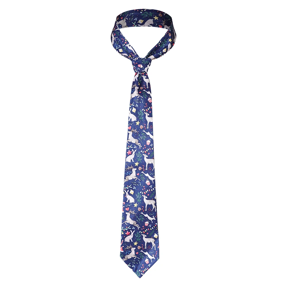 Nathan Caine Neck Tie 2025 Movie Novocaine Cosplay Fantasy Costume Accessories Adult Men Neckties Halloween Party Props