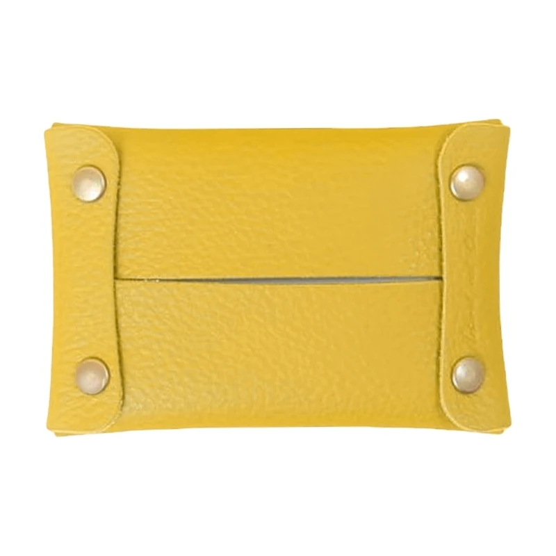 R1WA Borsa stoccaggio dei tessuti portatili eleganti per piccole tappeto in pelle per piccoli oggetti