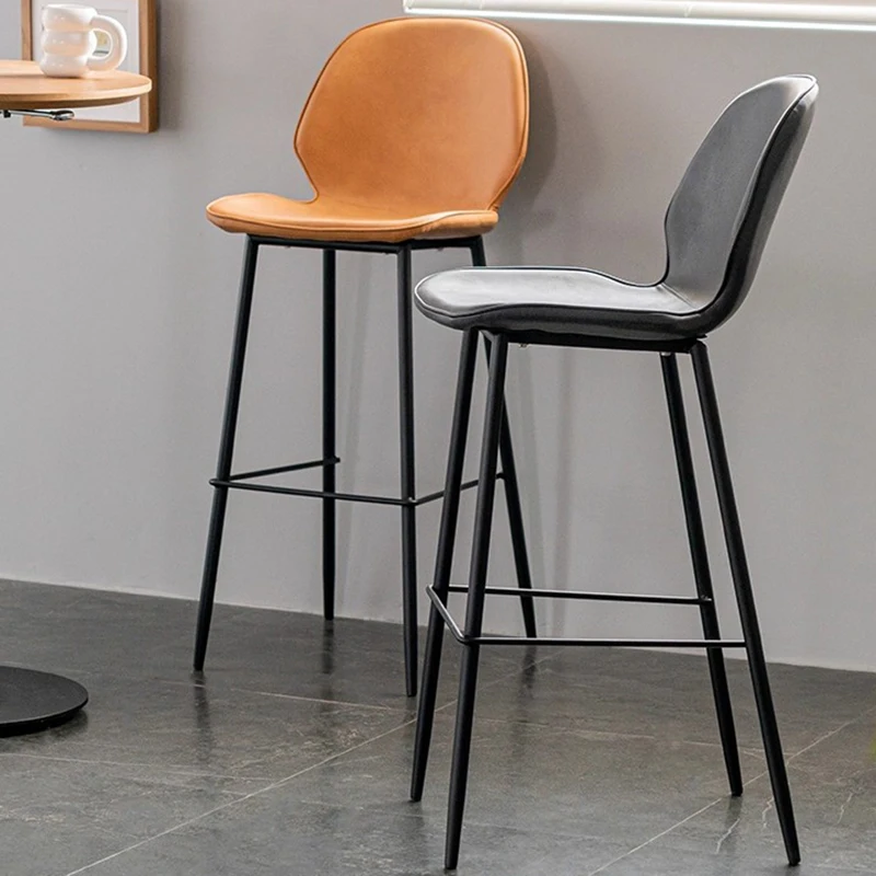Relaxing Comfortable Barstools Ergonomic Aluminum Computer Minimalist Barstools Gray Bedroom Sillas Para Comedor Bar Furniture