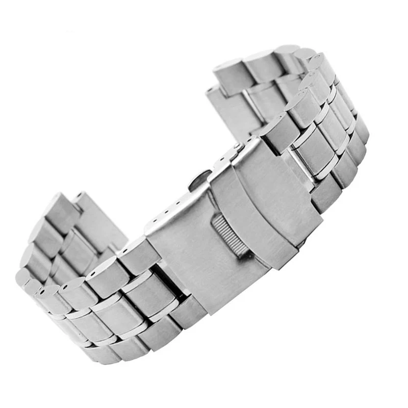 Refined steel watchband for Casio Black Knight MWA-100H MWD-100H male modified stainless steel watch strap wristband bracelet 20