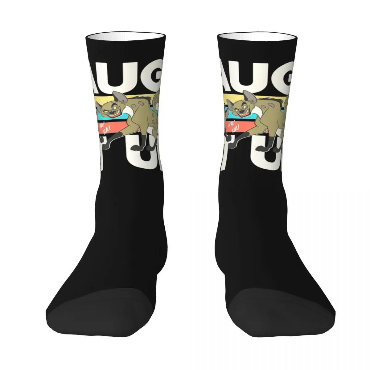 Lion King Socks Winter Hyenas Laugh Stockings Gothic Men Comfortable Socks Graphic Running Sports Anti Slip Socks