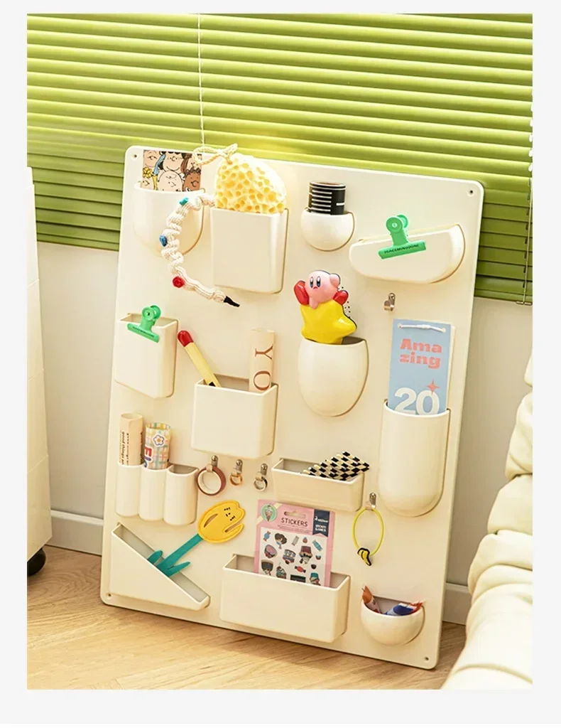 

Multifunctional Wall Storage Rack For Free Replacement Of Foyer Bedroom Creative Wall Decoration Props Hot Selling 2024