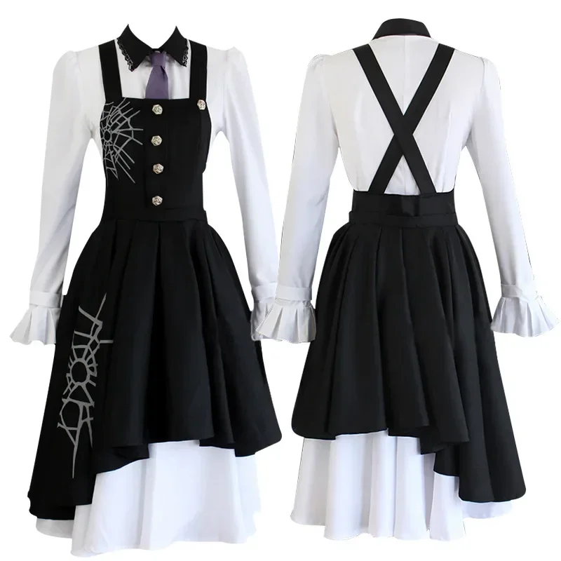 

Униформа для ролевых игр Danganronpa V3 Tojo Kirumi, карнавальный костюм, комплект платья, униформа Killing Harmony, костюм для Хэллоуина для M