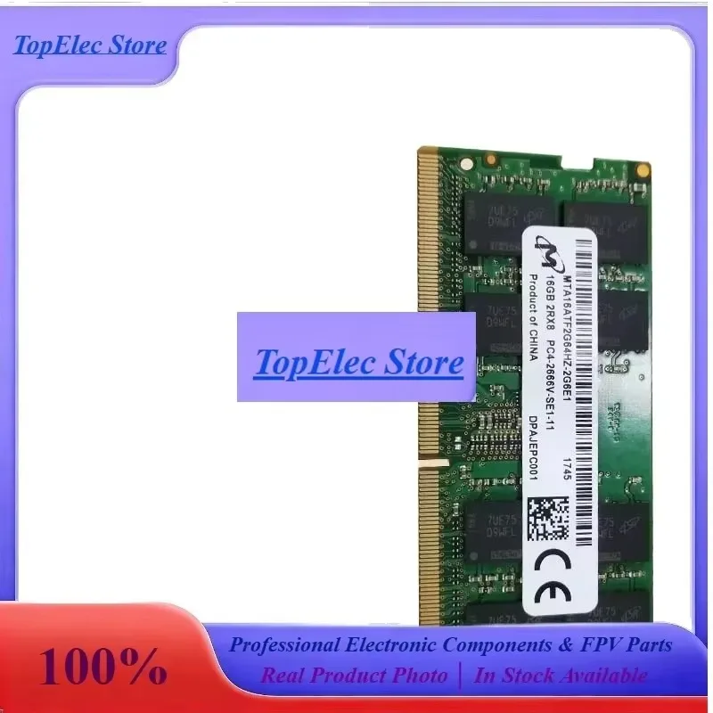 TOPesMicron 16g Ddr4 2666 Notebook Memory Original Mta16atf2g64hz-2g6e1