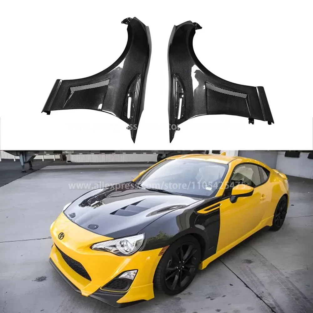 

Suitable for Scion FRS GT86 GTS FT86 BRZ Auto Parts Modification Upgrade Carbon Fiber Sti Mudguard Door Fenders
