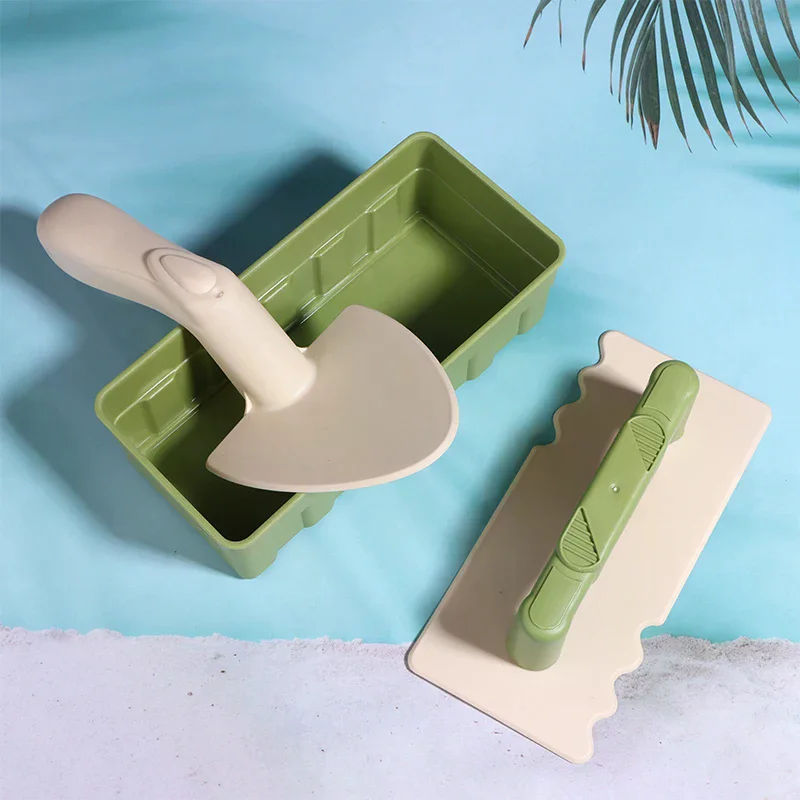 3Pcs/set Beach Toys Kit Snow Toy Sand Fun Brick Maker Sand Castle Mold Toys Summer Winter Outdoor Beach Snow Build Toy Kid Gifts