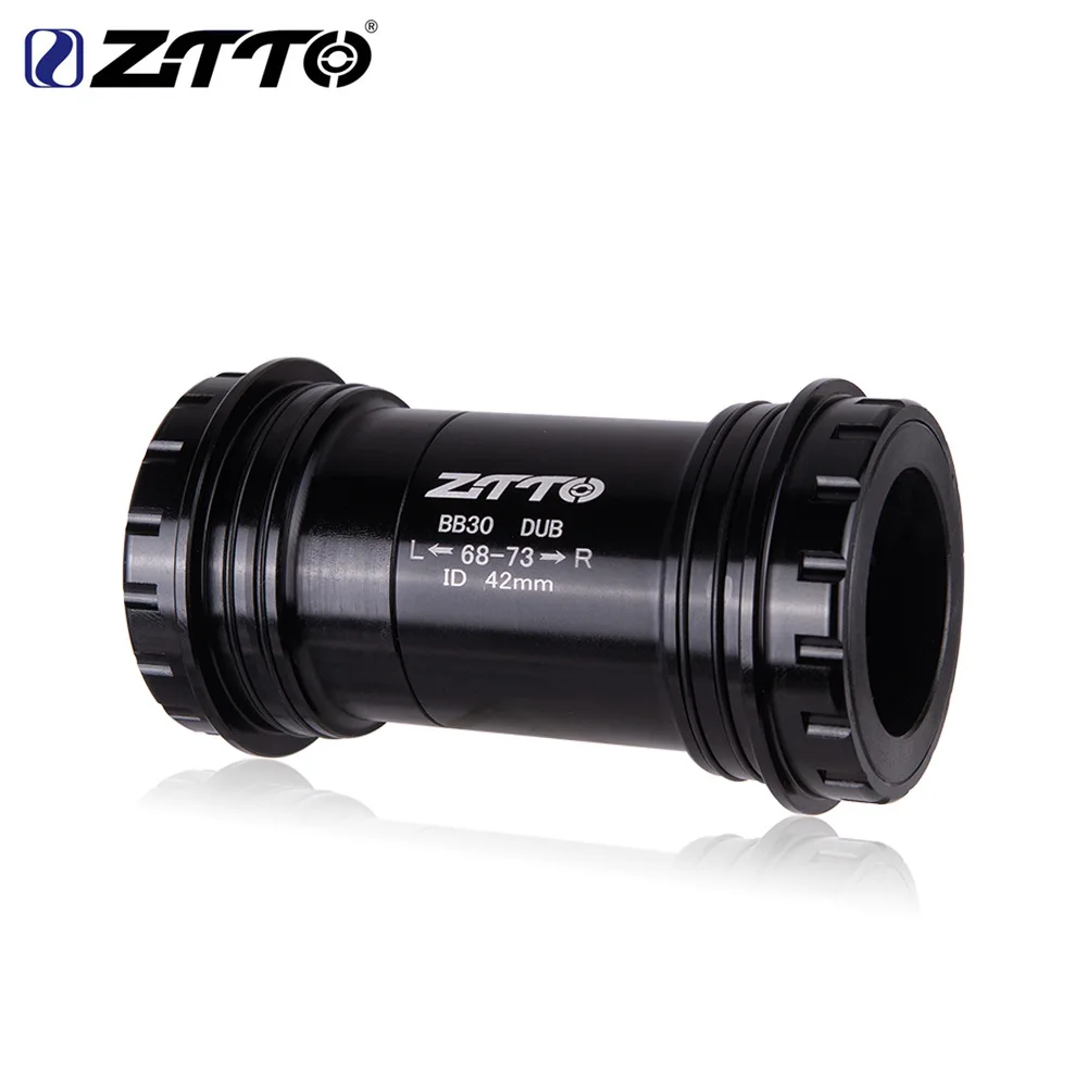 ZTTO Bicycle BB30 DUB Bottom Brackets MTB Road Bike BB Thread For 68/73mm Frame Shell 42mm Bicycle Lock Axle Riding Accessories