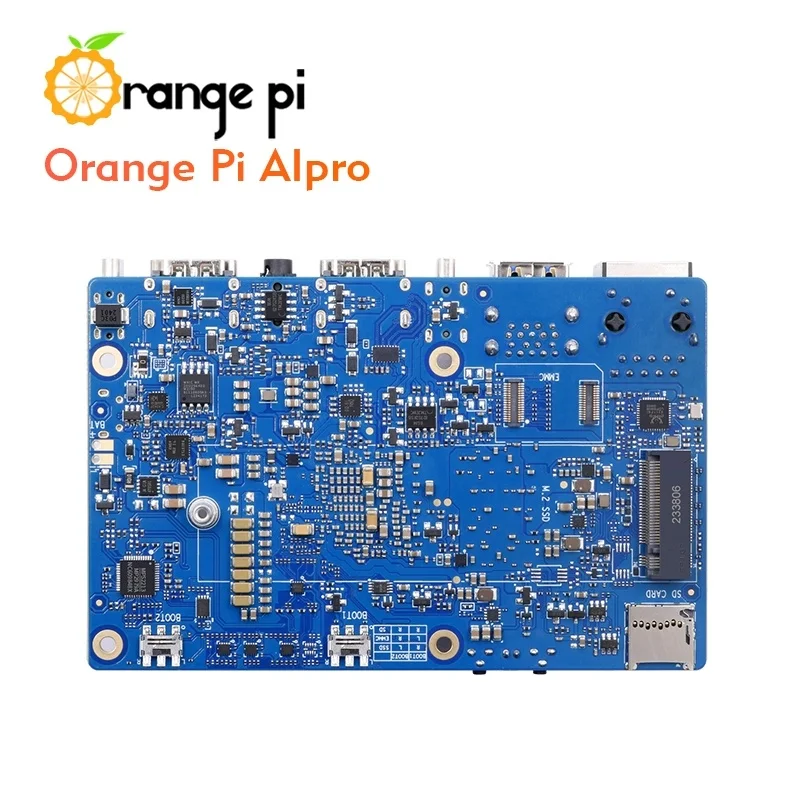 Imagem -03 - Laranja Pi-aipro Placa de Desenvolvimento Rockchip Rk3588s Processador Aipro Ascend ai 20 Topwifi Bluetooth