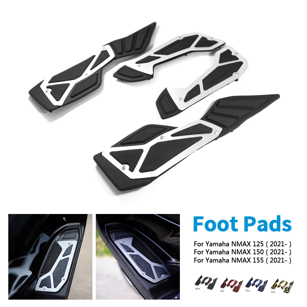 

For Yamaha NMax 125 150 155 N Max NMax125 NMax150 NMax155 2021 2022 2023- Motorcycle Footrest Foot Pads Pedal Plate Pedals