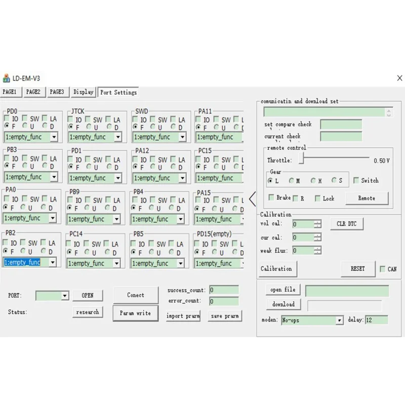 VOTOL Controller PL2303 EM30 EM50 EM80 EM100 EM150 USB Cable Data cable for adjusting controller parameters