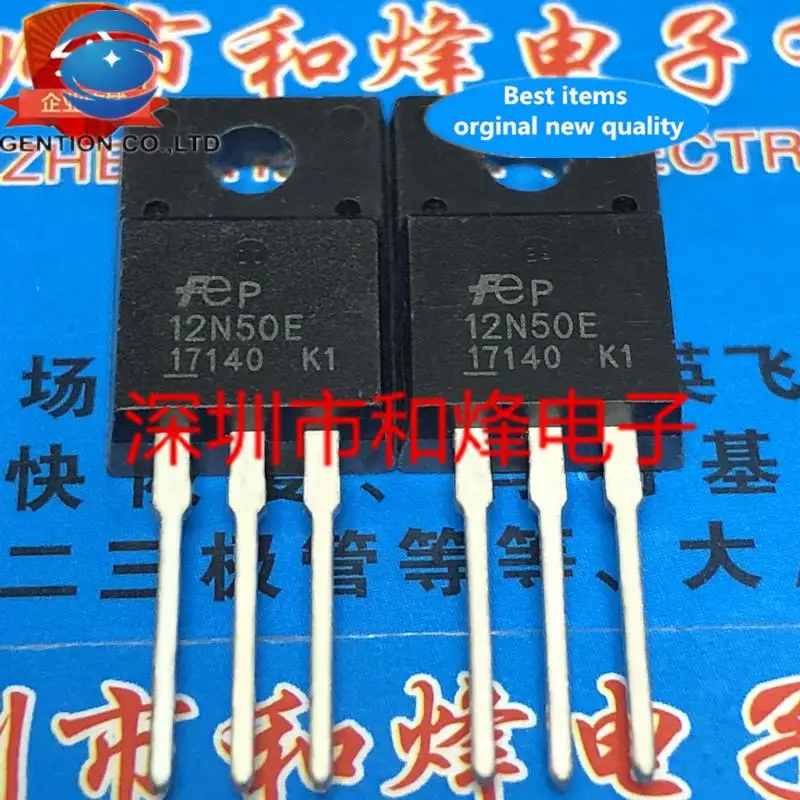10pcs 100% orginal new 12N50E FMV12N50ES new TO-220F 500V 12A