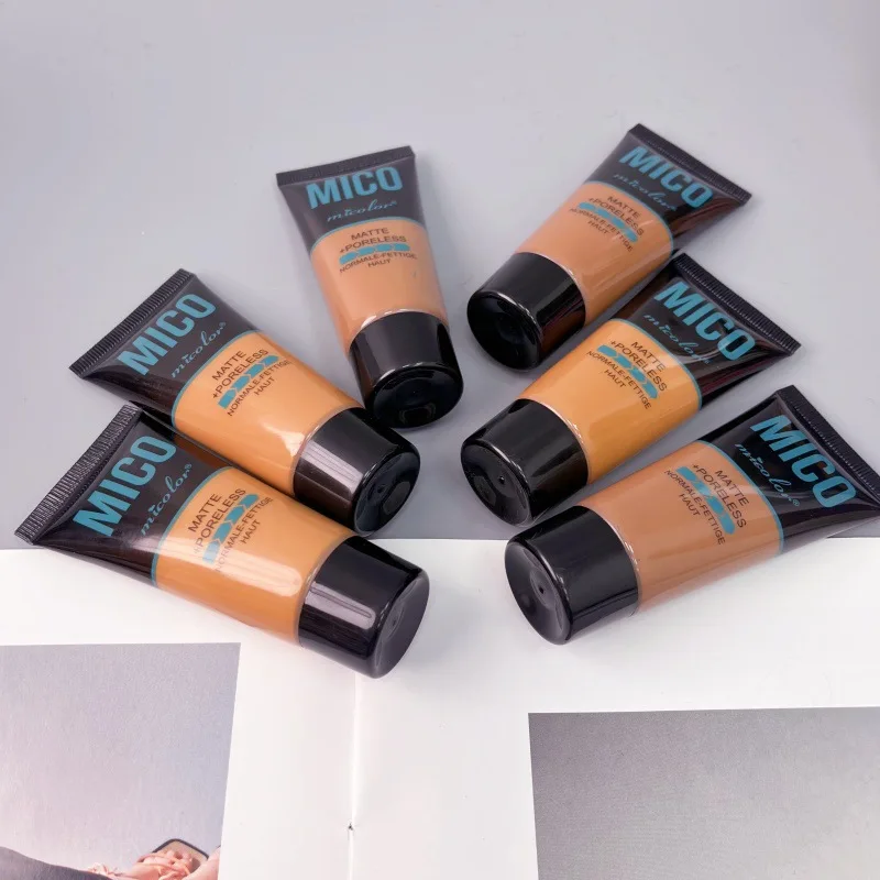 40ml copertura completa per le donne nere cosmetici coreani pelle secca grassa fondotinta correttore liquido viso idratante trucco di base