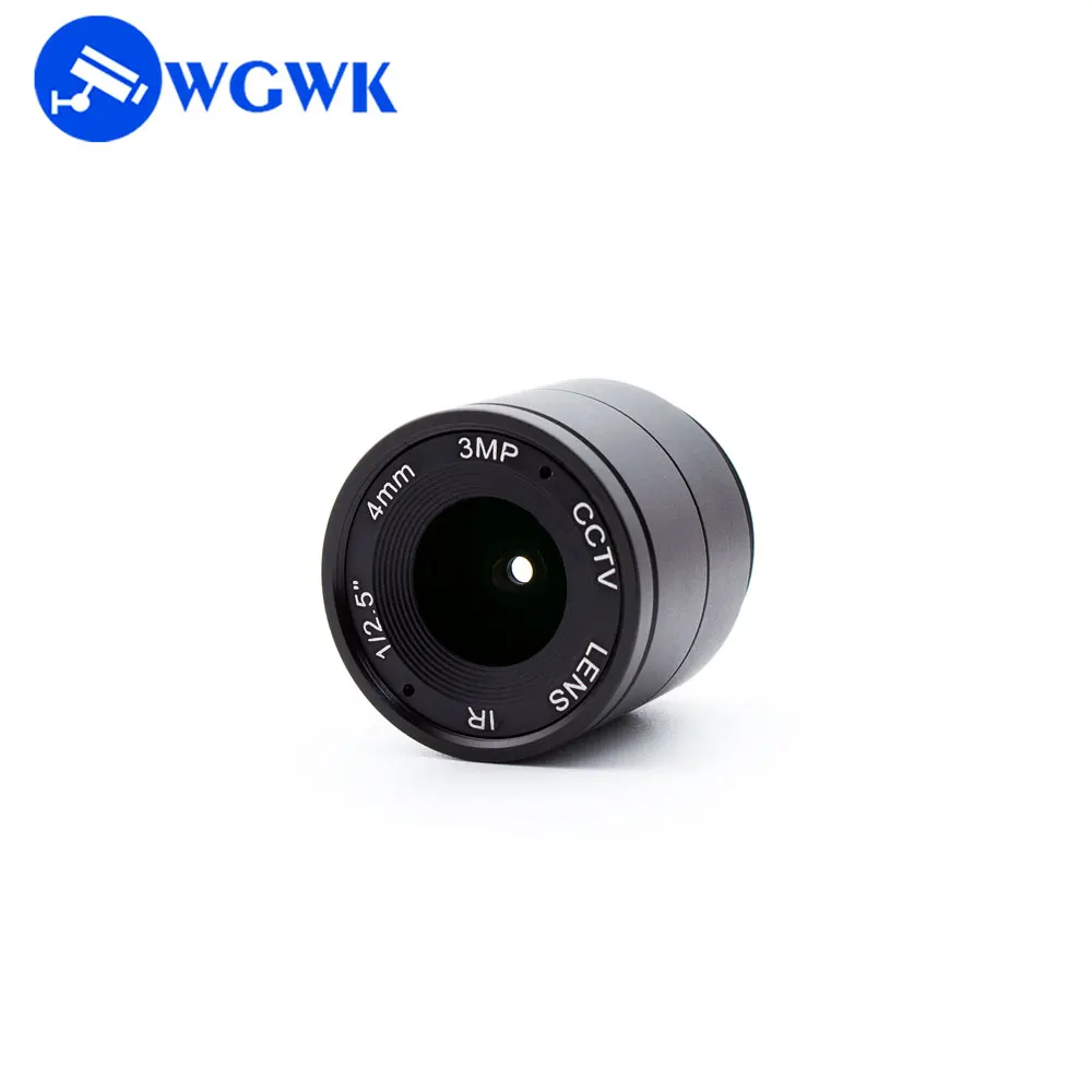 WGWK High Quality Industrial 4mm/6mm/8mm Fixed Focus Lens 1/2.5\