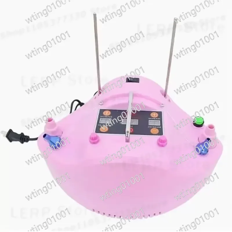for CD-608 220V Electric Balloon Pump Digital Timer Counter Foot Switch Precision Quantitative Inflator Auto Stop Party Decor