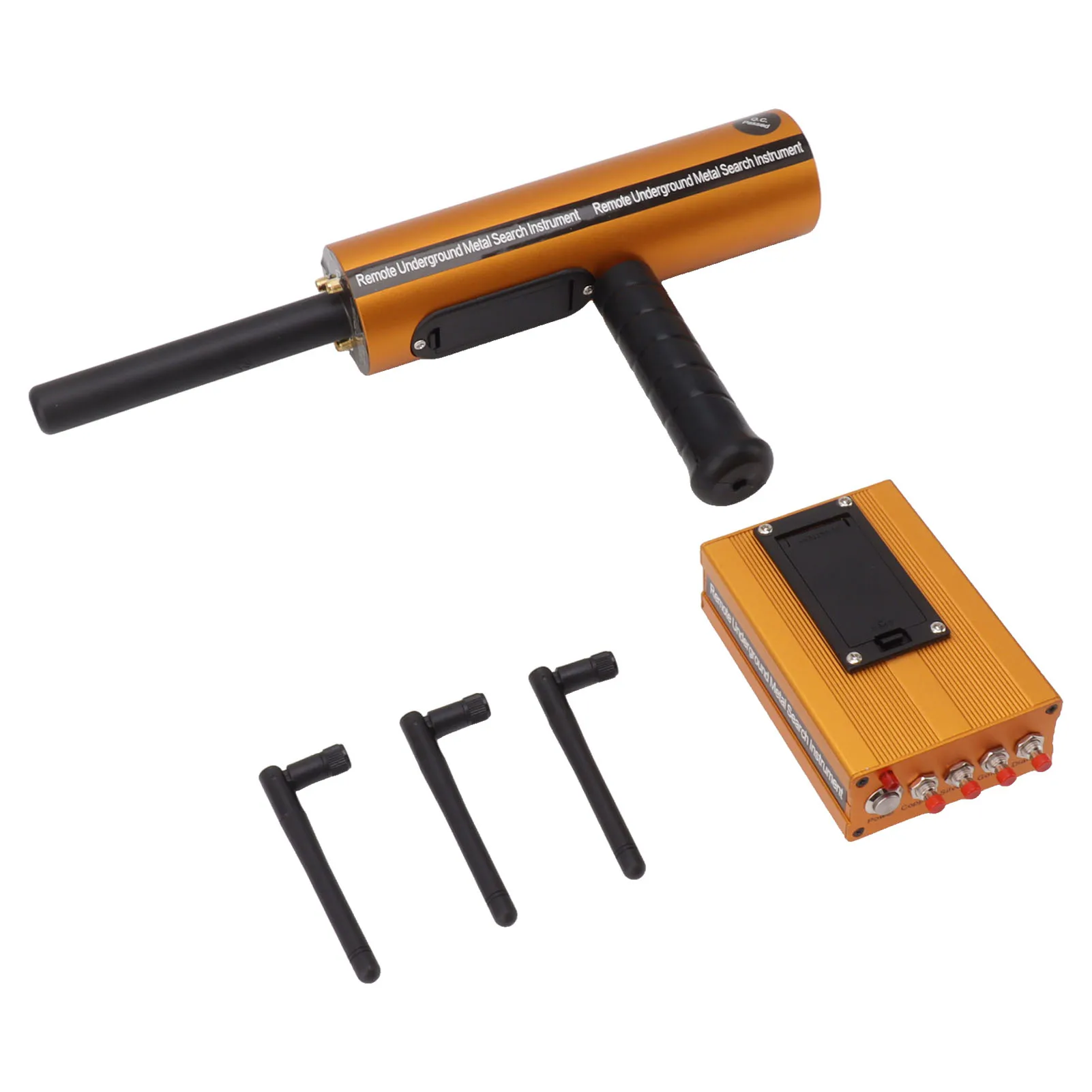 

AKS Metal Detector Locator With 3 Antennas 1200m Range 25M Depth High Accuracy Metal Finder Scanner for Gold Silver Copper