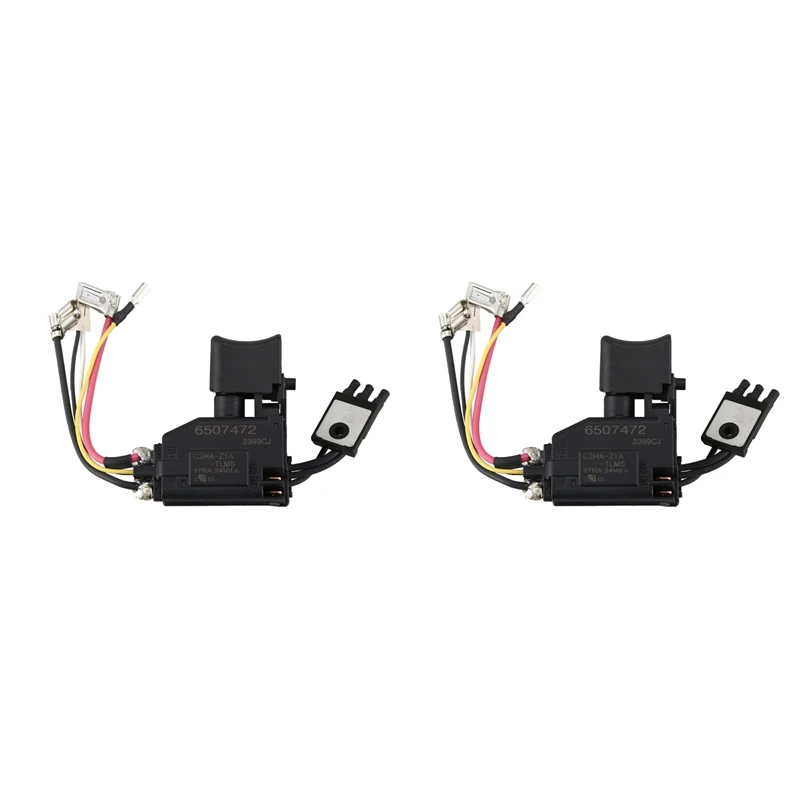 

Hot 2X Switch For Makita 650731-7 6506379 DDF456Z BHP446Z BDF456Z BDF456RFE BDF446Z DDF456 DDF446 BHP456 BDF456 BDF446