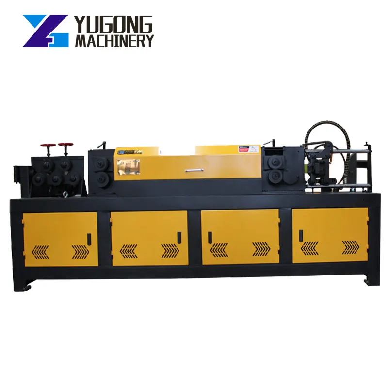 YG Hydraulic Cnc Automatic Stainless Steel Copper Aluminum Metal Pipe Tube Straightening Die Cutting Machine Manufacturer