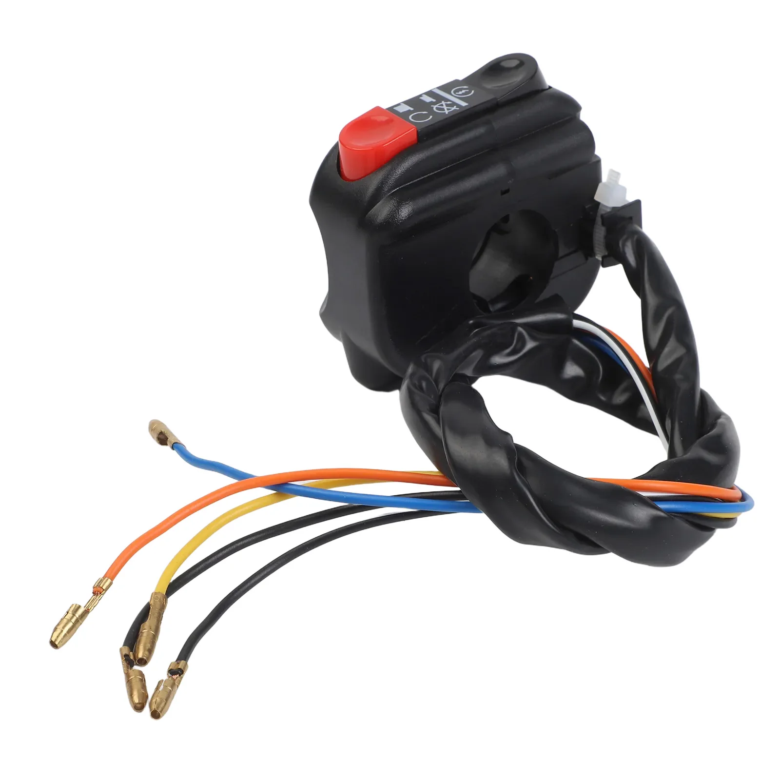 Direct Installation Motorcycle Accessories Motorcycle Handlebar Switch On Off Button ABS Material Anti-corrosion Easy To Use
