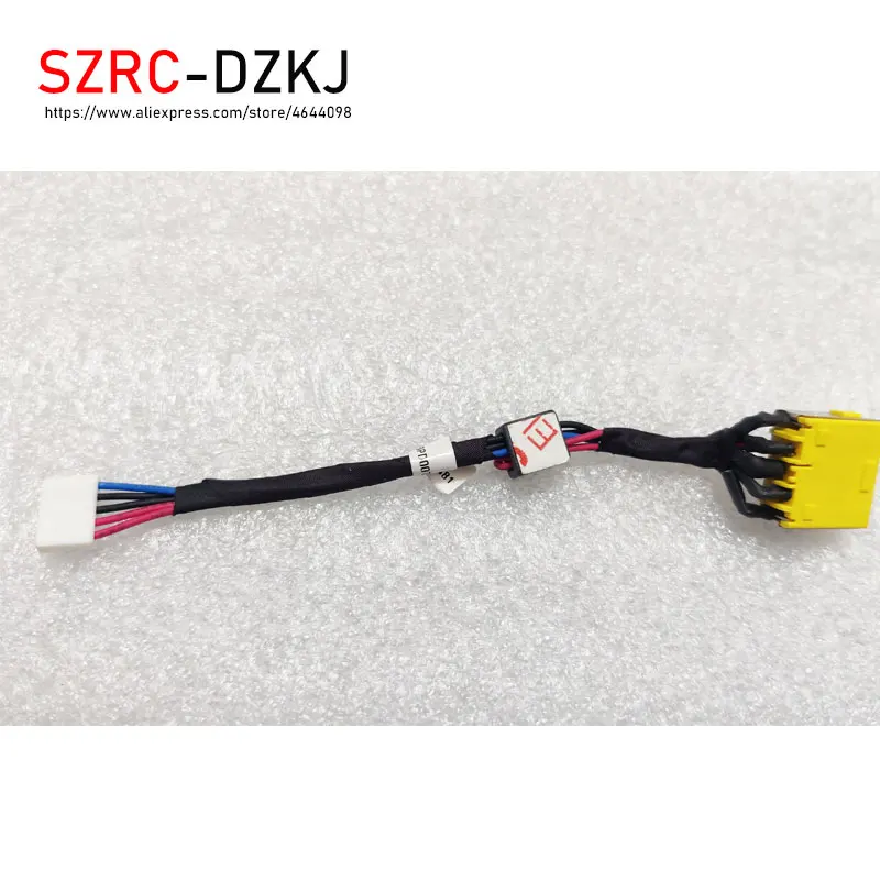 Original For Lenovo Ideapad Y700-15 ISK ACZ Laptop DC-IN Cable Power Head Power Jack Line Wire DC30100PD00 DC30100PM00